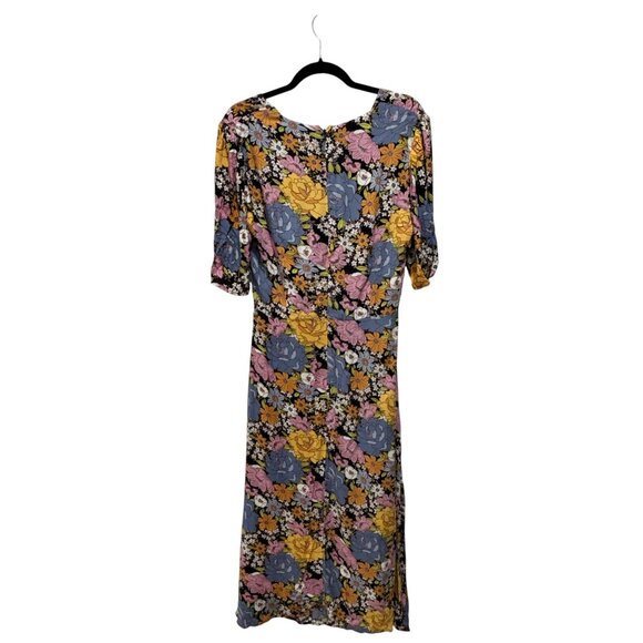 WAYF Women Floral Dress LARGE - Picture 2 of 3